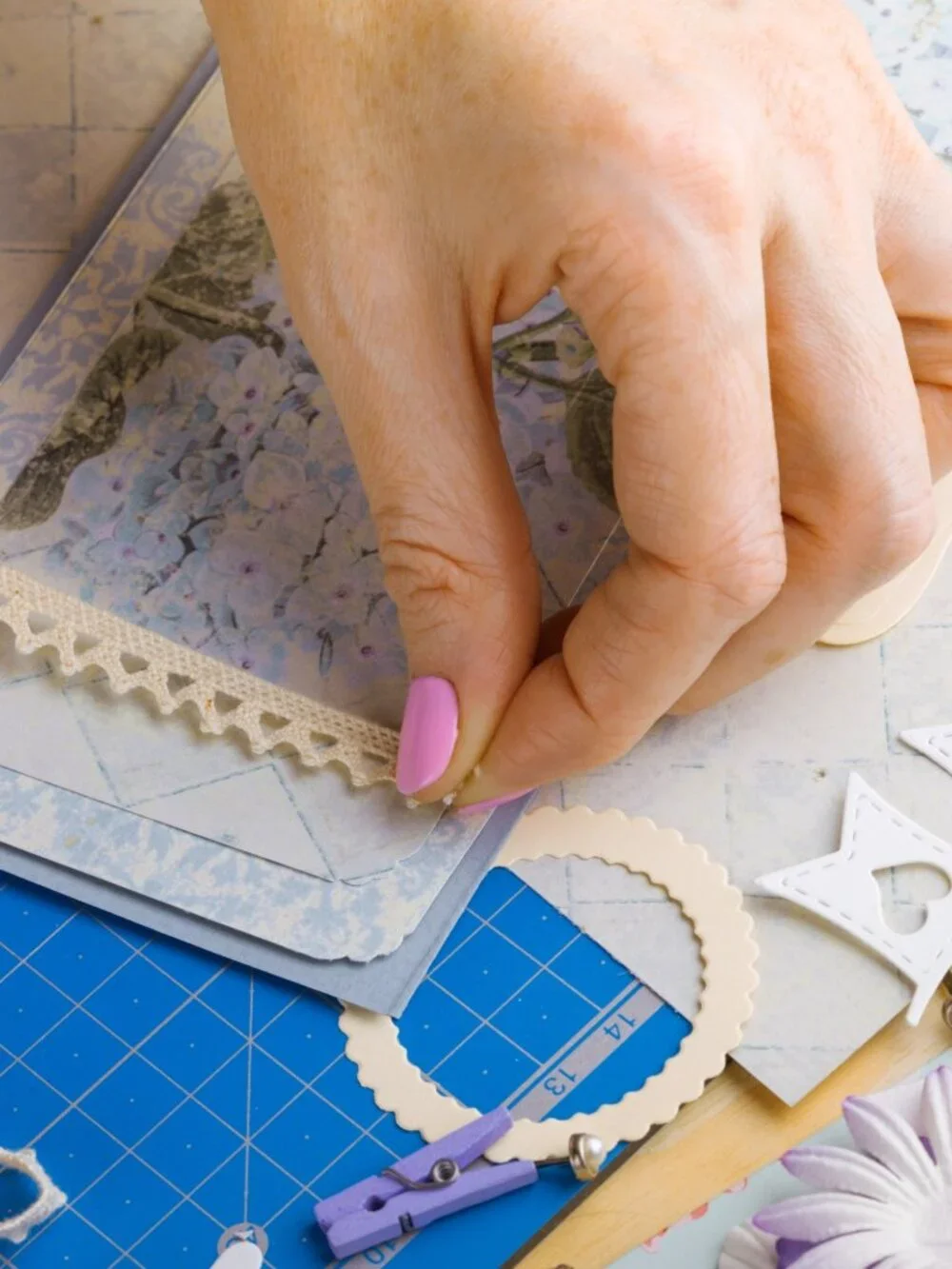 Boho Ephemera Kit, Curated 50+ Scrapbooking Supplies, Junk Journal Kit